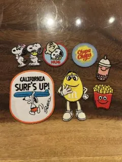 まみ様専用　キャラクター ワッペン 8個セット