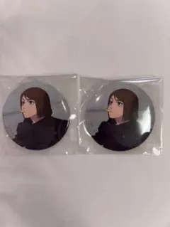 呪術廻戦 懐玉・玉折 トレーディング缶バッジ 家入硝子 2点 まとめ売り