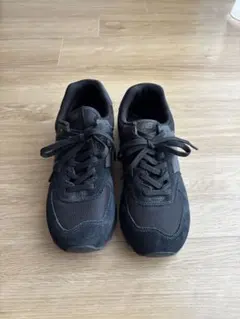 New Balance ML574 オールブラック