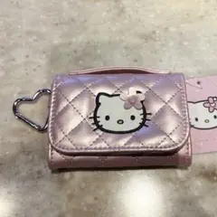 ハローキティ　コインケース　キルト　キルティング