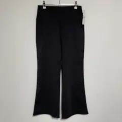 タグ付き未使用品 GU ジーユー ソフトコンフォート フレアレギンス 黒 XXL