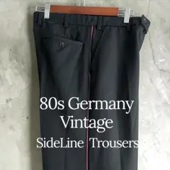 ドイツ軍 消防隊 ヴィンテージ ウールスラックス ピンクライン 80s 90sのサムネイル