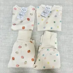 ベビーパジャマ 80cm 2点セット 腹巻き付き