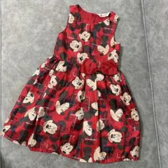 H&M ディズニー ミニー ノースリーブワンピース