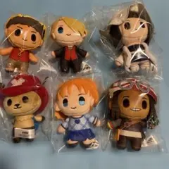 SEGAラッキーくじ ワンピース C賞ぬいぐるみマスコット コンプリート