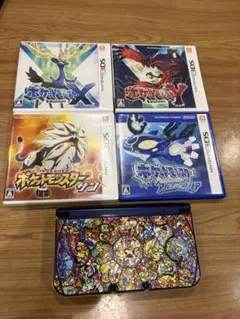 New 3DS LL ポケモン4種類+充電器