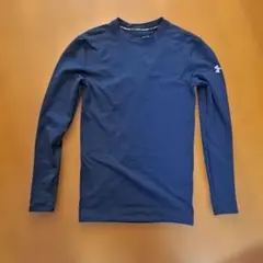 Under Armour ネイビー 長袖アンダーシャツ　SM
