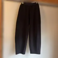 【UNIQLO ユニクロ】M 黒 ドライスウェットカーブパンツ