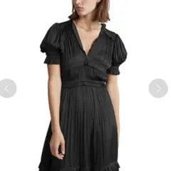 ラルフローレン♡ サテンロングワンピース　ブラック