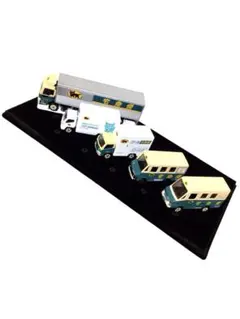 希少 ヤマト運輸 オリジナルミニカーセット 台座 カバー付き 完品 ほぼ未使用