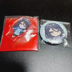 【匿名配送】プロセカ タワレコカフェ　星乃一歌 缶バッジ アクリルキーホルダー