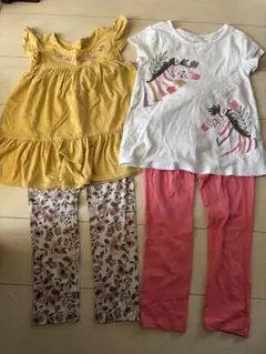 kids headquarters 4点セット　半袖　tシャツ　ボトムス