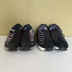 2016年製 NIKE エアフットスケープNM 黒×灰US9 黒×白US9.5のサムネイル