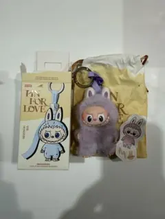 POP MART pin for love ミニラブブ ラブブ　イニシャル M