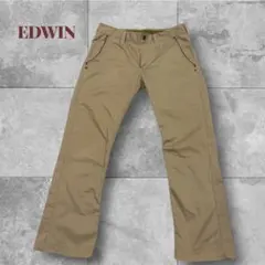 EDWIN チノパン ベージュ M ストレート 古着 定番