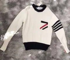 【新品・未使用】【トムブラウン】Thom Browne コットンニットセーターのサムネイル