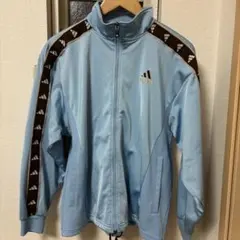adidas オリジナル 万国旗タグ ヴィンテージ トラックジャケット ブルー