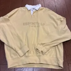 今だけお値下げ！ESSENTIALS イエロー 長袖カットソー　sサイズ