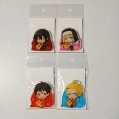 炎炎ノ消防隊 アクリルバッチ4個セット