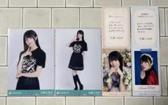 乃木坂46生写真　大越ひなの　ライブTシャツ東京ver.チュウヒキ　おまけ付き
