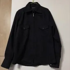 シャツ 長袖 黒