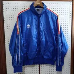 アディダス　トレフォイル刺繍　日本製　デサント　XL トラックジャケット　古着