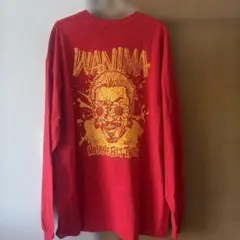 XLサイズWANIMA ロングスリーブKENTA Tシャツ レッド