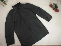 92029　ダーバン　ライナー付コート　チャコールグレー　LL