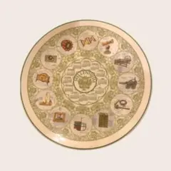 WEDGWOOD27cm ウェジウッド 2001年　カレンダー イヤープレートのサムネイル