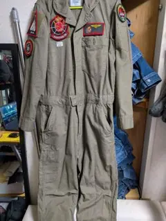極美品 米軍放出品 ミリタリー フライトスーツ デザートタン CWU-27/P