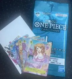 ワンピース一番くじ　I賞　カードデザインステッカーセット　プリン他