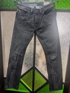 DIESEL デニム ブラック ビンテージ W27 L32