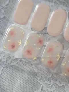 ohora N Pink Breeze 15枚　花　アート　春ネイル