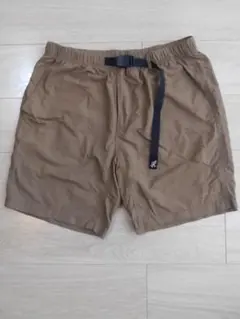 【美中古】グラミチ　B＆Y別注　ナイロンパンツ　ブラウン　メンズL
