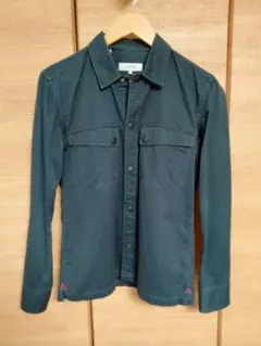 nonnative ダークブルー シャツ　ボタンダウンジャケット　サイズ1のサムネイル