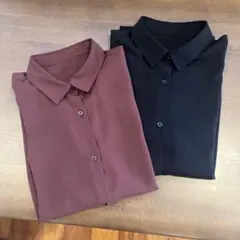 GUブラウス.シャツM size２枚セット