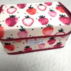 LOVERARY BY FEILER いちご ドッド 収納ボックス　フェイラー