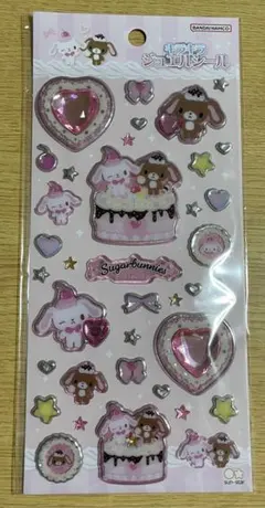 【正規品】キラキラジュエルシール　シュガーバニーズ　シュガーバニーズシール