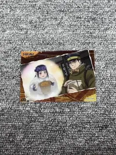 ゴールデンカムイ クリアカードコレクションガム アシㇼパ 杉元佐一