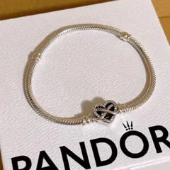 PANDORA パンドラ ブレスレット ハート インフィニティ 18cm - メルカリ