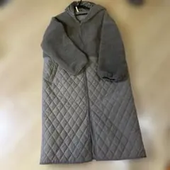 茶色　キルティングジャケット LLサイズ