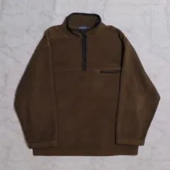 ハーフジップ フリースジャケット
