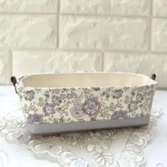 デコパージュꔛꕤリメイク缶 ♡プランター ♡鉢カバー ♡小物入れ