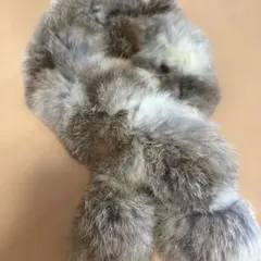 ラビット　ファー　マフラー