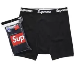 Supreme ブラック ボクサーパンツ M 黒1枚