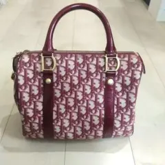 Christian　Dior　トロッター　ミニボストンバッグ