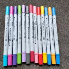 ZIG CLEAN COLOR II 12本セット 水性マーカーのサムネイル
