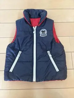 ミキハウス⭐︎ダブルＢ⭐︎リバーシブル中綿ベスト⭐︎サイズ90