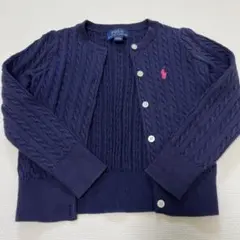 Polo Ralph Lauren ネイビー カーディガン 100cm