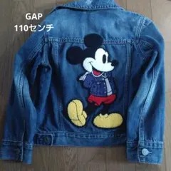GAPデニムジャケット　ミッキー